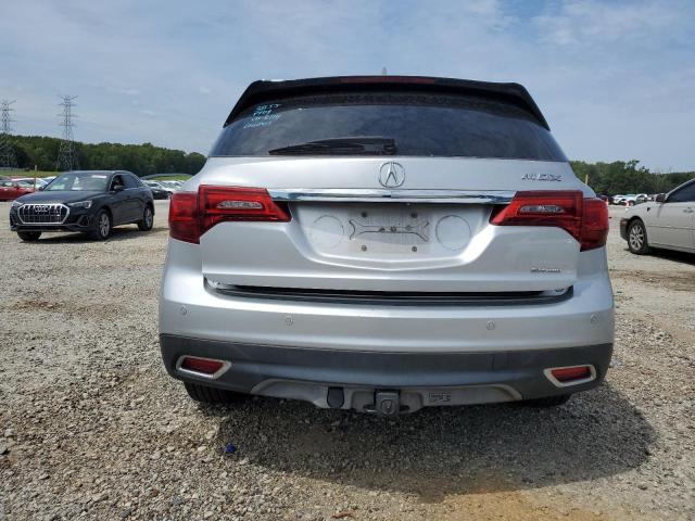 5FRYD4H80FB007855 - 2015 ACURA MDX ADVANCE SILVER photo 6