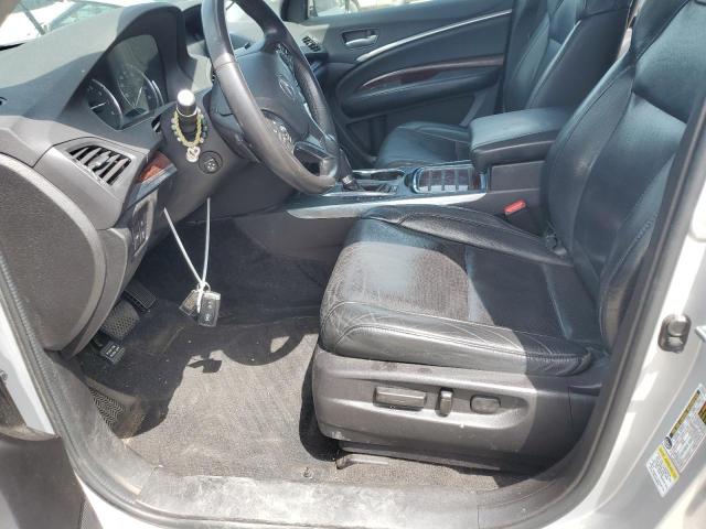 5FRYD4H80FB007855 - 2015 ACURA MDX ADVANCE SILVER photo 7