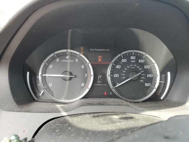 5FRYD4H80FB007855 - 2015 ACURA MDX ADVANCE SILVER photo 9