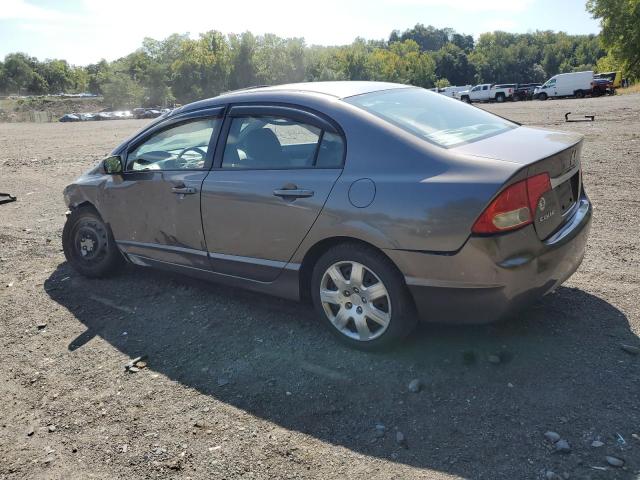 2HGFA1F51AH515619 - 2010 HONDA CIVIC LX GRAY photo 2