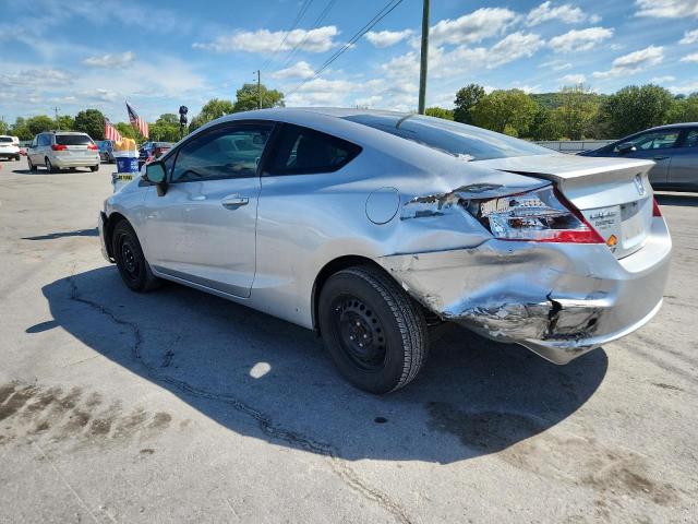 2HGFG3A5XCH510018 - 2012 HONDA CIVIC LX SILVER photo 2