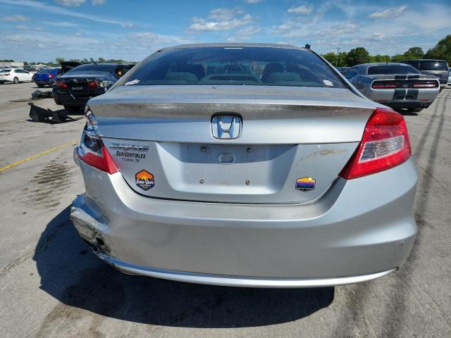 2HGFG3A5XCH510018 - 2012 HONDA CIVIC LX SILVER photo 6