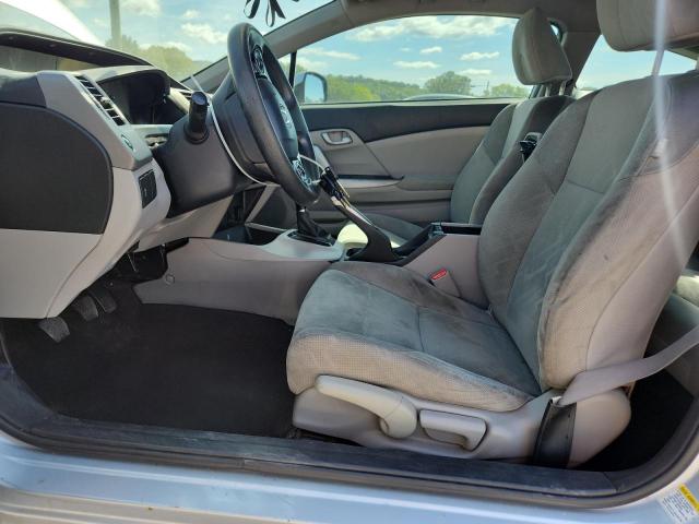 2HGFG3A5XCH510018 - 2012 HONDA CIVIC LX SILVER photo 7