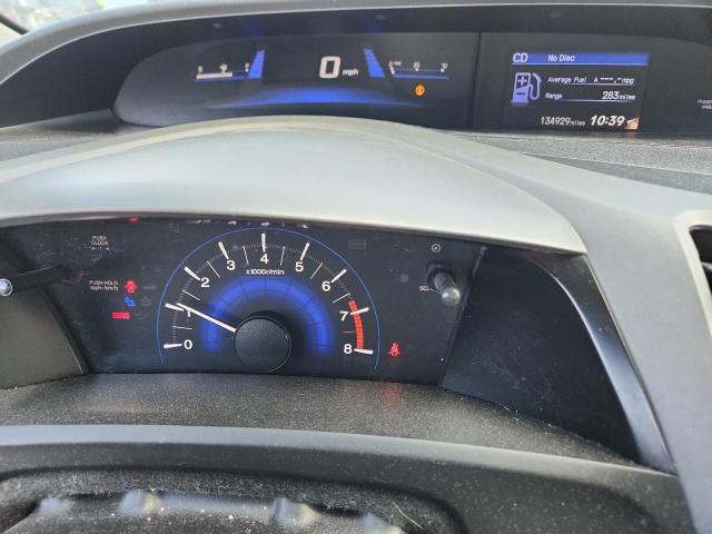 2HGFG3A5XCH510018 - 2012 HONDA CIVIC LX SILVER photo 9