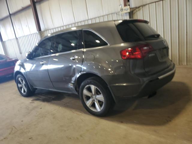 2HNYD2H40CH546785 - 2012 ACURA MDX TECHNOLOGY GRAY photo 2