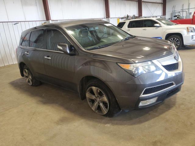 2HNYD2H40CH546785 - 2012 ACURA MDX TECHNOLOGY GRAY photo 4