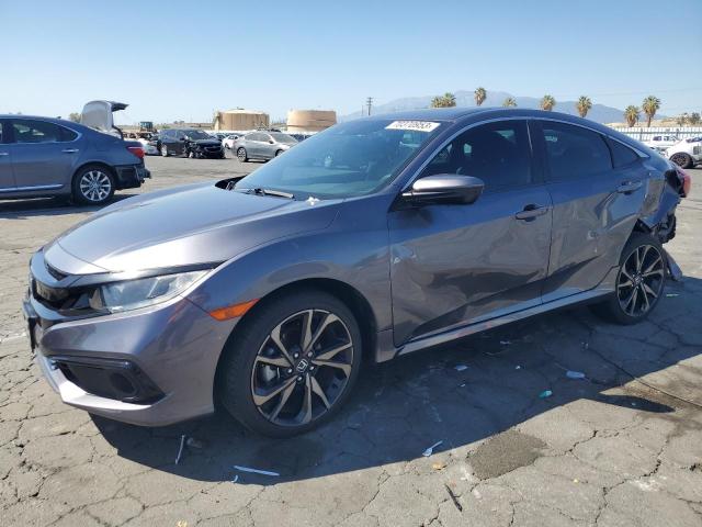 2HGFC2F83LH510340 - 2020 HONDA CIVIC SPORT Grafit foto 1