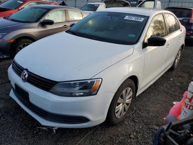 3VW2K7AJ5EM292698 - 2014 VOLKSWAGEN JETTA BASE 白色 照片 1