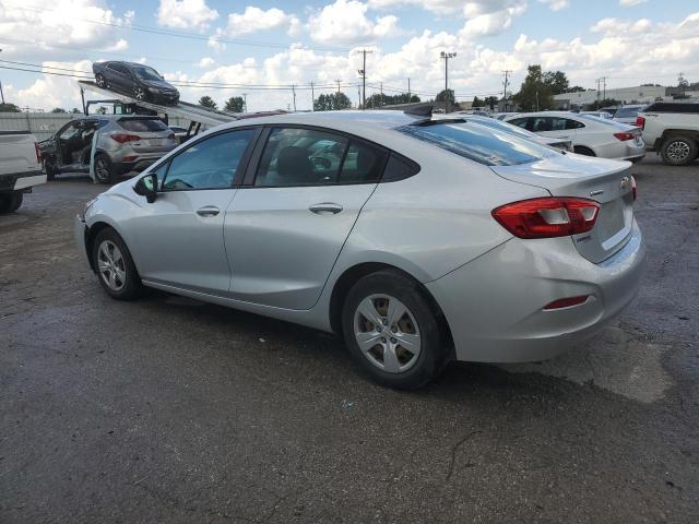 1G1BC5SM2H7130869 - 2017 CHEVROLET CRUZE LS SILVER photo 2