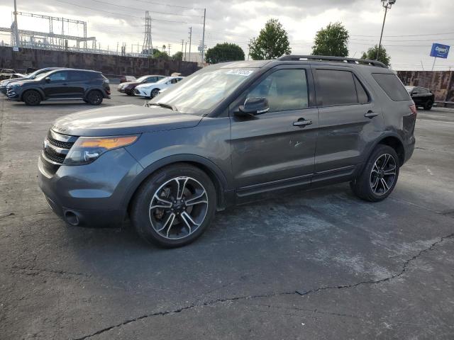 1FM5K8GT2FGB37824 - 2015 FORD EXPLORER SPORT GRAY photo 1