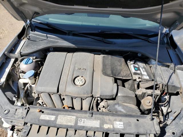 1VWAP7A32CC105429 - 2012 VOLKSWAGEN PASSAT S SILVER photo 11