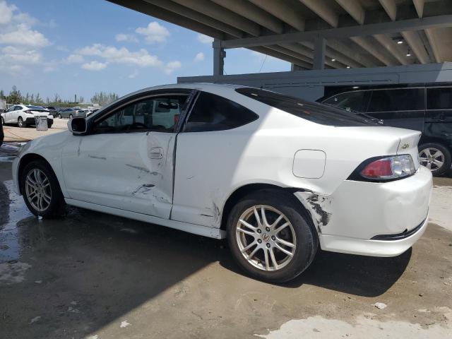 JH4DC54876S017279 - 2006 ACURA RSX WHITE photo 2