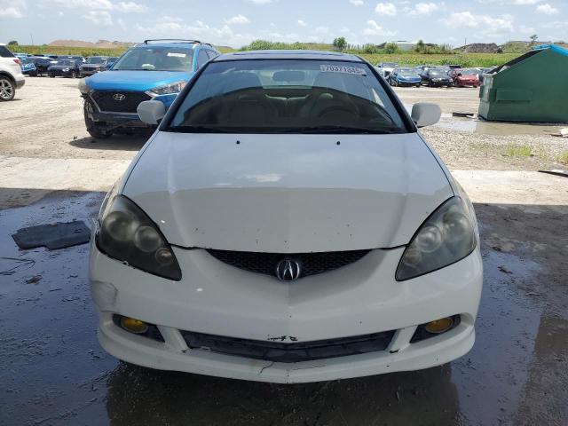 JH4DC54876S017279 - 2006 ACURA RSX WHITE photo 5