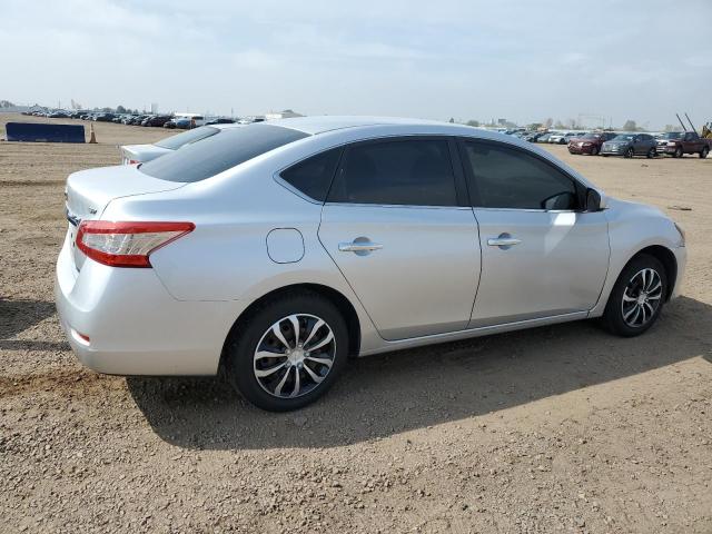 3N1AB7AP3EY261738 - 2014 NISSAN SENTRA S Argent photo 3