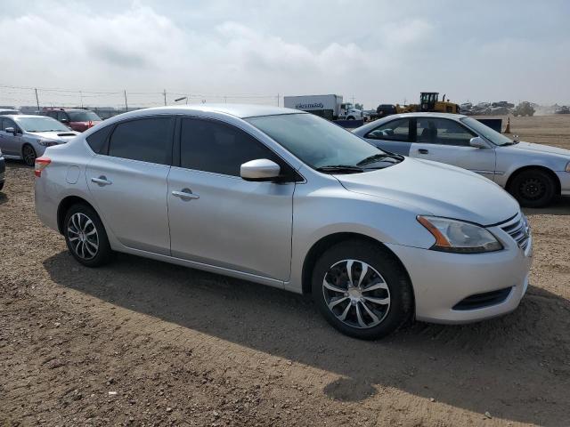 3N1AB7AP3EY261738 - 2014 NISSAN SENTRA S Argent photo 4