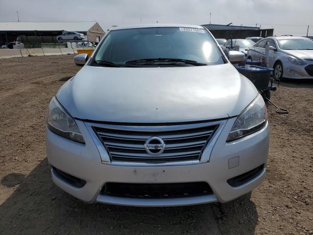 3N1AB7AP3EY261738 - 2014 NISSAN SENTRA S Argent photo 5