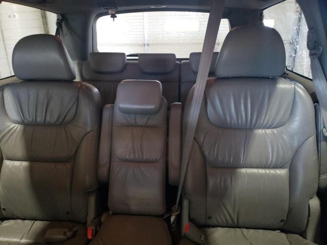 5FNRL3H66AB021883 - 2010 HONDA ODYSSEY EXL GRAY photo 10