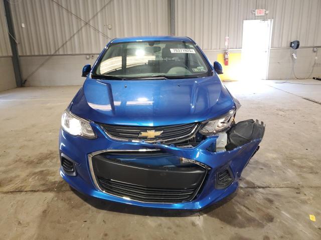 1G1JD5SB6L4110111 - 2020 CHEVROLET SONIC LT BLUE photo 5