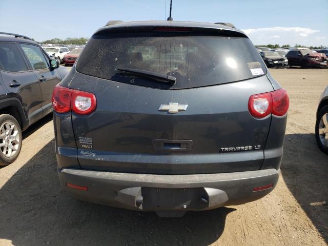 1GNLVEED8AJ234851 - 2010 CHEVROLET TRAVERSE LS GRAY photo 6