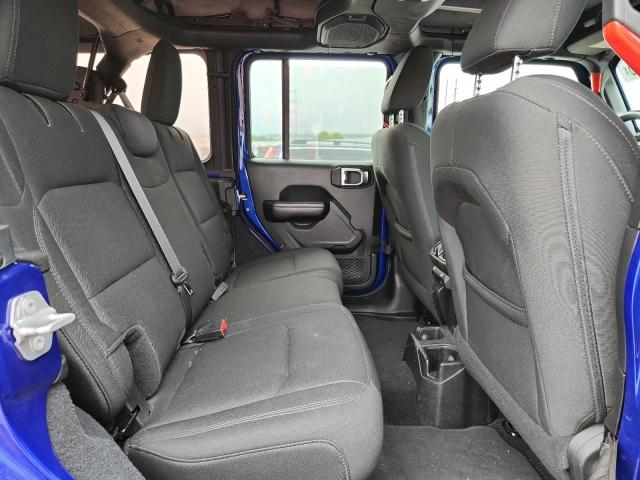 1C4HJXDG0KW508789 - 2019 JEEP WRANGLER U SPORT Blau Foto 11