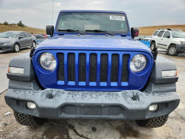 1C4HJXDG0KW508789 - 2019 JEEP WRANGLER U SPORT Blau Foto 5