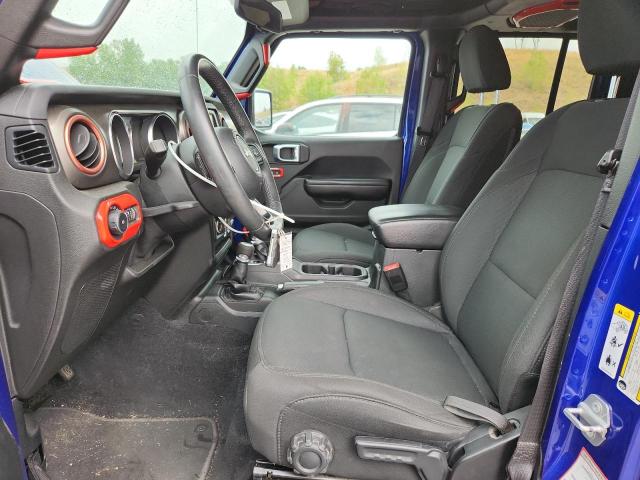 1C4HJXDG0KW508789 - 2019 JEEP WRANGLER U SPORT Blau Foto 7