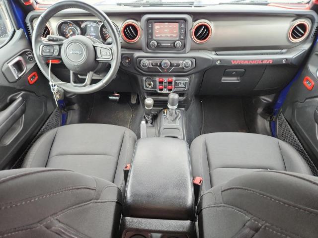 1C4HJXDG0KW508789 - 2019 JEEP WRANGLER U SPORT Blau Foto 8