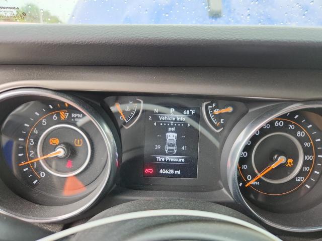 1C4HJXDG0KW508789 - 2019 JEEP WRANGLER U SPORT Blau Foto 9