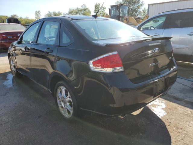 1FAHP35N68W102177 - 2008 FORD FOCUS SE BLACK photo 2