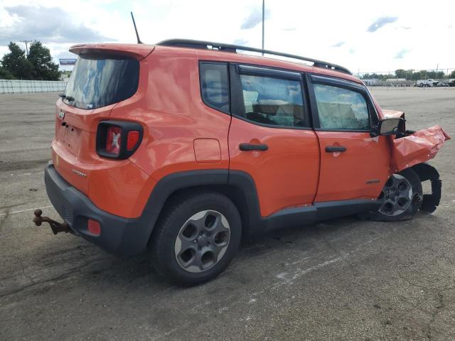 ZACCJBAH8FPC22105 - 2015 JEEP RENEGADE SPORT 橙色 照片 3