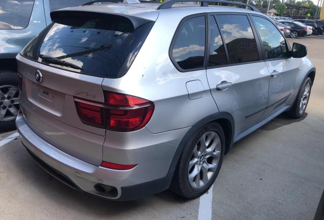 5UXZV4C53CL760738 - 2012 BMW X5 XDRIVE35I SILVER photo 4