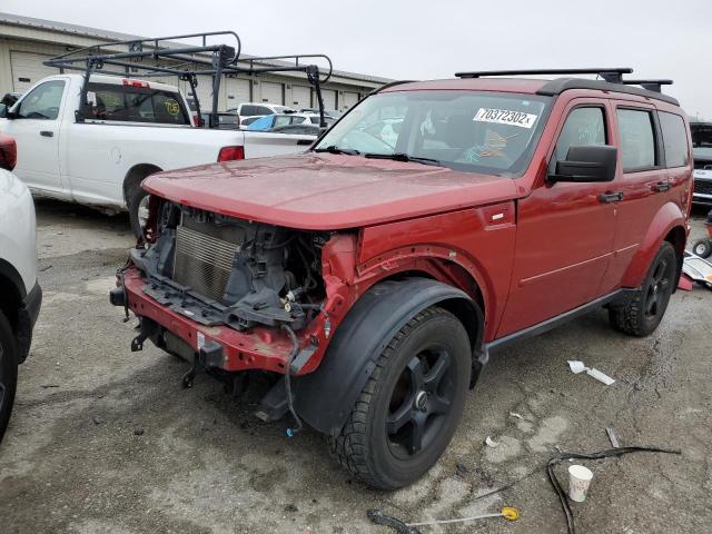 1D8GU28K38W104979 - 2008 DODGE NITRO SXT RED photo 1