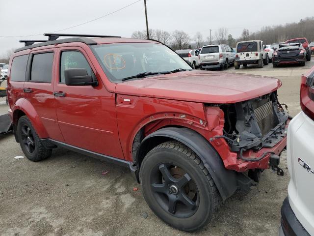 1D8GU28K38W104979 - 2008 DODGE NITRO SXT RED photo 4