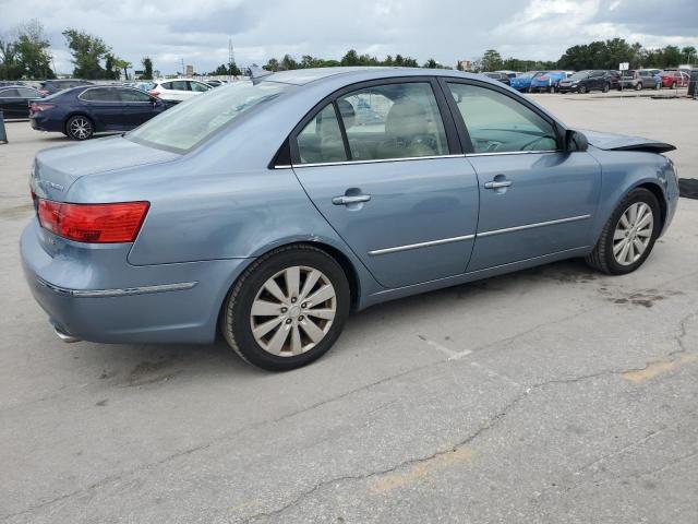 5NPEU4AF7AH638481 - 2010 HYUNDAI SONATA SE BLUE photo 3