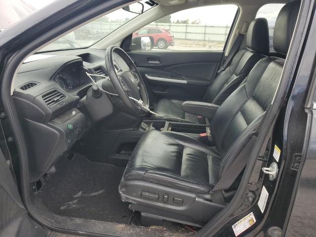 JHLRM4H78CC026629 - 2012 HONDA CR-V EXL BLACK photo 7