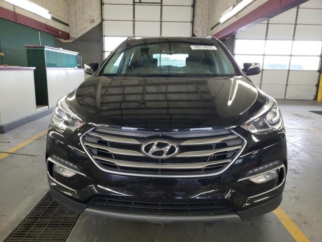 5NMZUDLB4JH101690 - 2018 HYUNDAI SANTA FE S BLACK photo 5