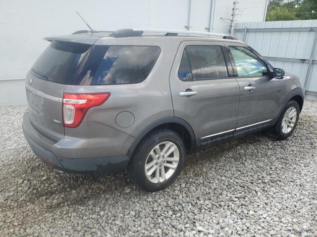 1FM5K8D82EGB11674 - 2014 FORD EXPLORER XLT ნაცრისფერი ფოტო 3
