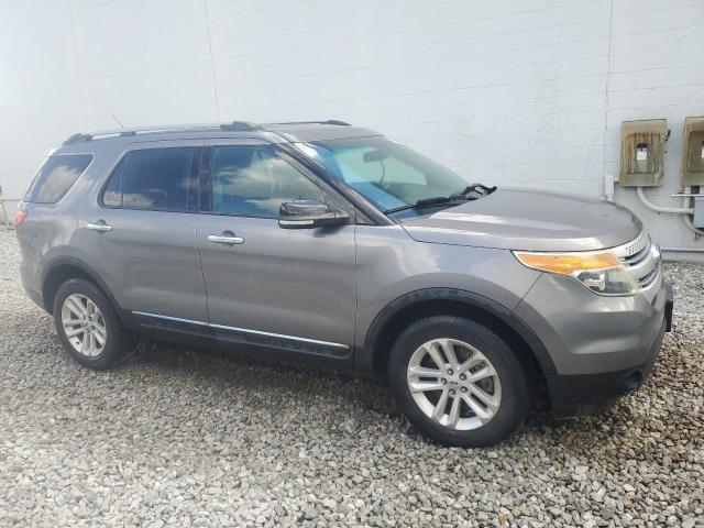 1FM5K8D82EGB11674 - 2014 FORD EXPLORER XLT ნაცრისფერი ფოტო 4