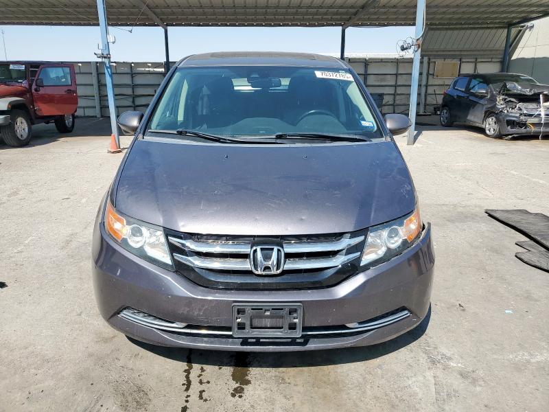 5FNRL5H69EB090584 - 2014 HONDA ODYSSEY EXL GRAY photo 5