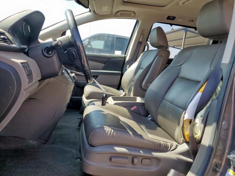 5FNRL5H69EB090584 - 2014 HONDA ODYSSEY EXL GRAY photo 7