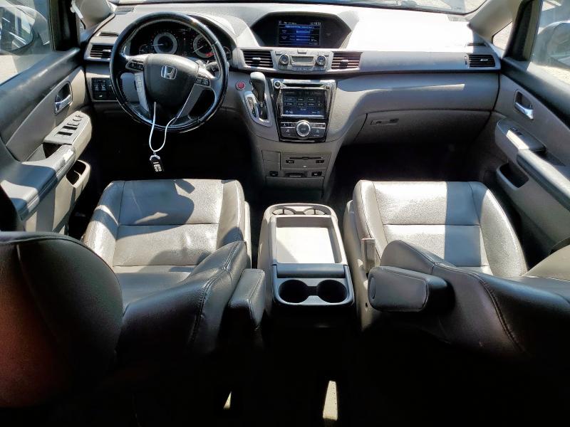 5FNRL5H69EB090584 - 2014 HONDA ODYSSEY EXL GRAY photo 8