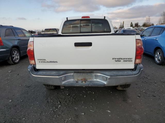 5TETU62N86Z215096 - 2006 TOYOTA TACOMA PRERUNNER ACCESS CAB WHITE photo 6