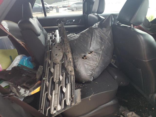 1FM5K7DH5JGC07254 - 2018 FORD EXPLORER XLT 红色 照片 11