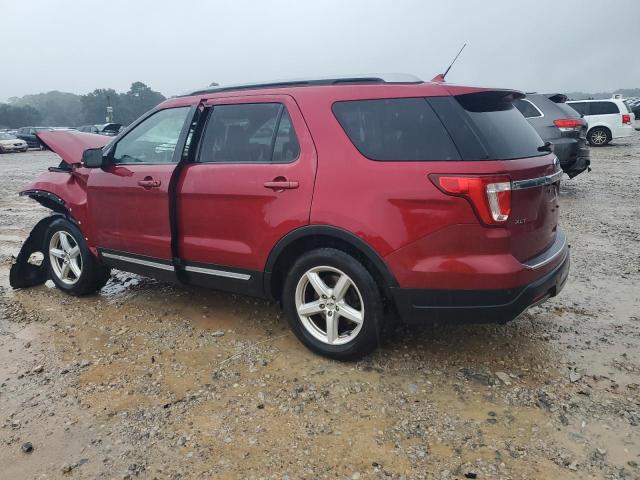 1FM5K7DH5JGC07254 - 2018 FORD EXPLORER XLT 红色 照片 2