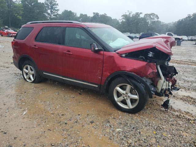 1FM5K7DH5JGC07254 - 2018 FORD EXPLORER XLT 红色 照片 4