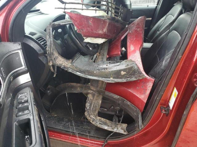 1FM5K7DH5JGC07254 - 2018 FORD EXPLORER XLT 红色 照片 7