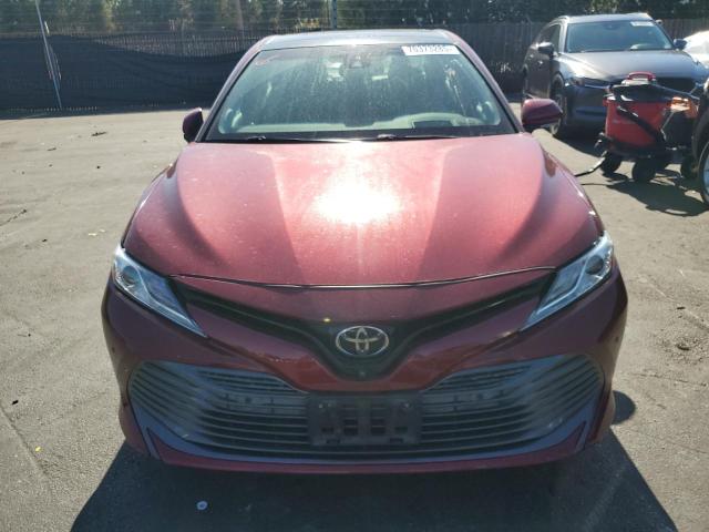 4T1BZ1HK6JU502303 - 2018 TOYOTA CAMRY XSE Czerwony zdjęcie 5
