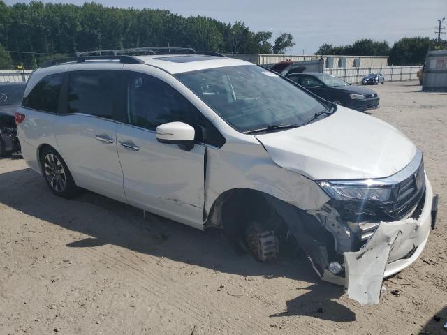 5FNRL6H72NB064536 - 2022 HONDA ODYSSEY EXL WHITE photo 4