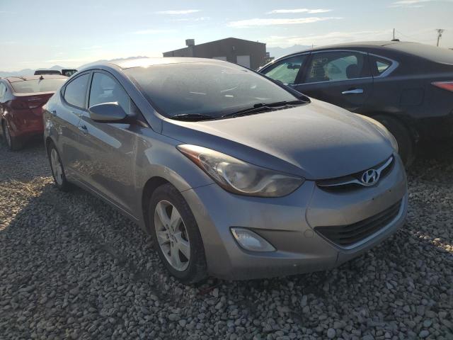 KMHDH4AE3DU636594 - 2013 HYUNDAI ELANTRA GLS SILVER photo 4