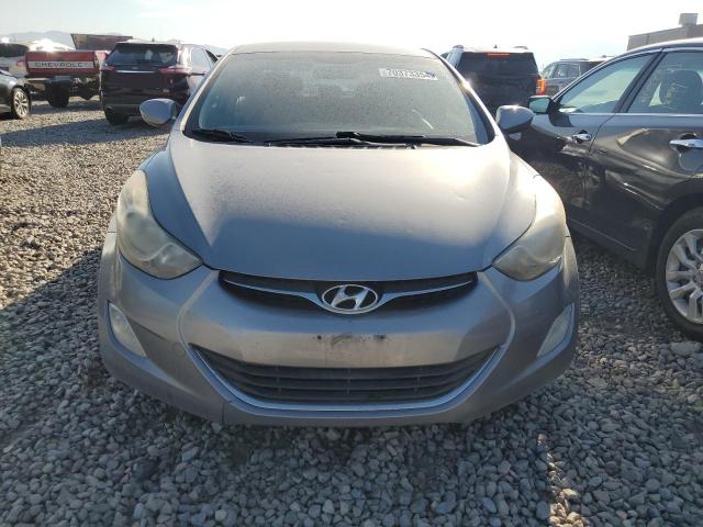 KMHDH4AE3DU636594 - 2013 HYUNDAI ELANTRA GLS SILVER photo 5